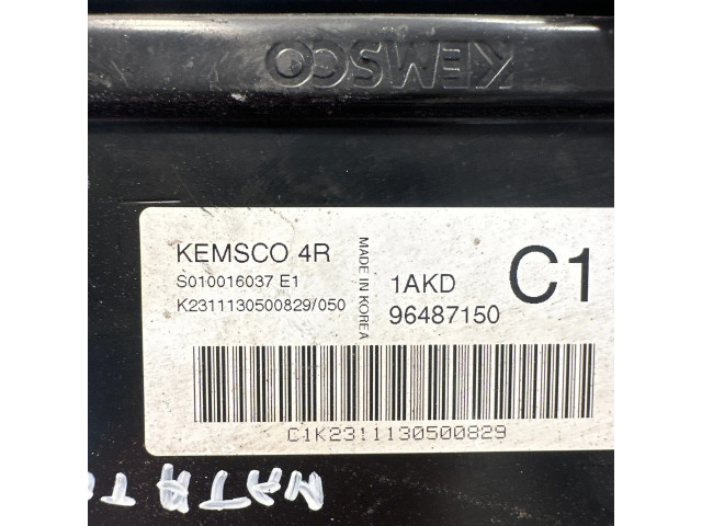 Блок управления двигателя 96487150, S010016037 Chevrolet Tacuma