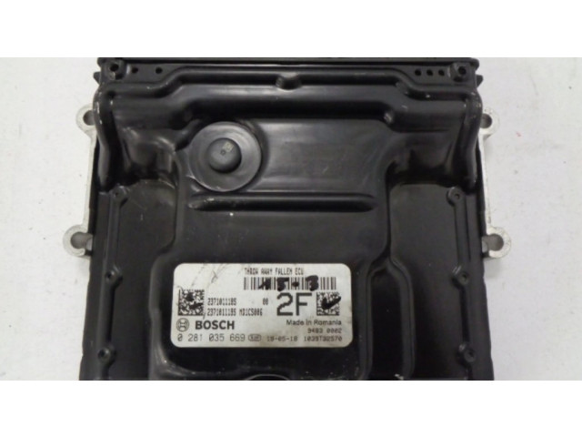 Řídící jednotka 0281035669, 237101118S Renault Kadjar 2015