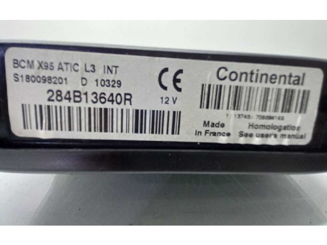 Pojistková skříňka 284B13640R, BCMX95ATICL3 Renault Grand Modus 2010