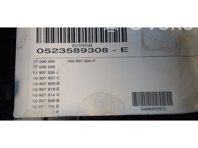 Блок предохранителей  1K0937125, 0000   Volkswagen Touran I    