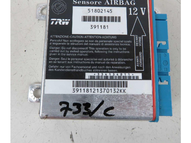 Блок подушек безопасности 51802145   Fiat Croma