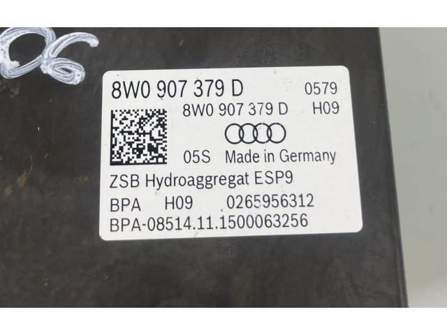 Pojistková skříňka Блок ABS 8W0907379D, 8W0907379D Audi A4 S4 B9 2016