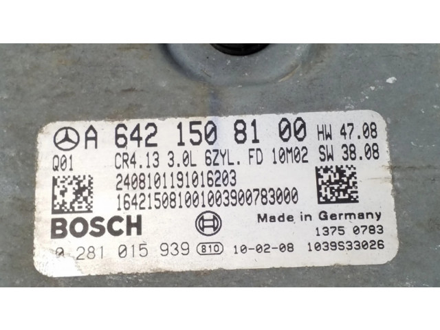 Řídící jednotka A6421508100 Mercedes-Benz R W251 2010