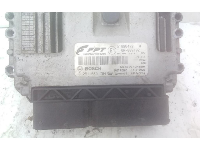 Řídící jednotka 198A4000 Fiat Doblo 2012