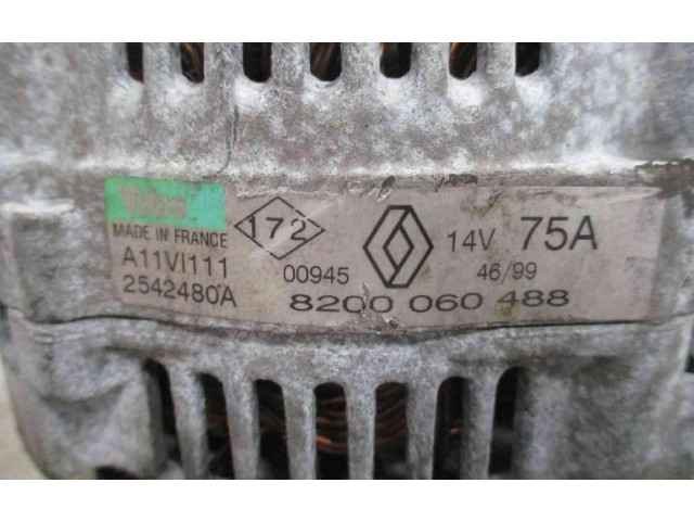Генератор 8200060488, 8200060488   Renault Twingo I      
