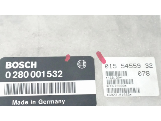 Блок управления двигателя 0155455932, 0280001532 Mercedes-Benz S AMG W221