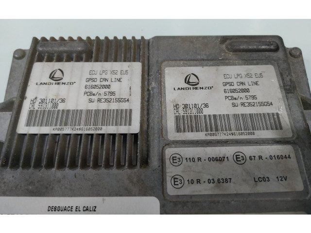 Блок управления двигателя 616052000 Dacia Logan I