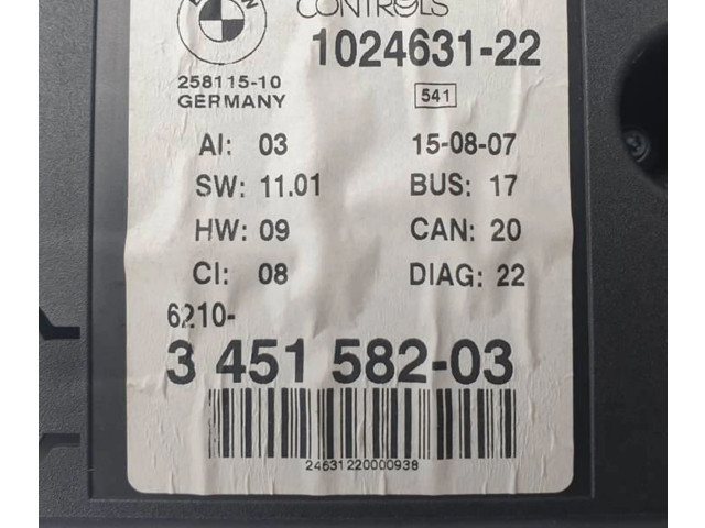 Панель приборов 102463122, 25811510 BMW X3 E83