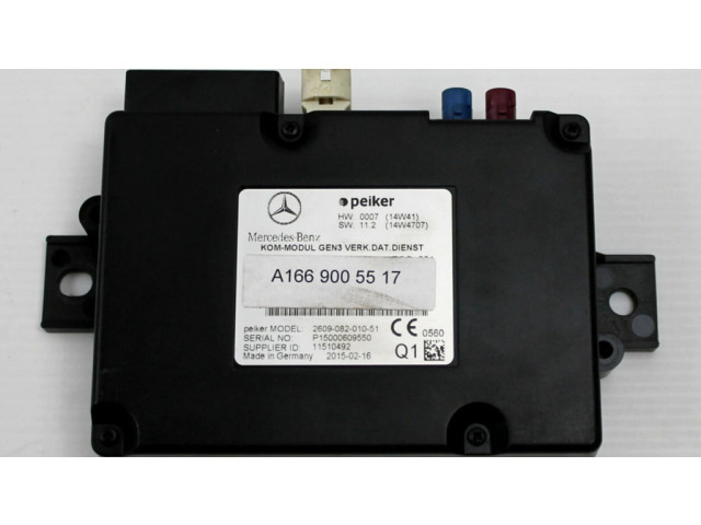 Блок управления A1669005517   Mercedes-Benz ML W166