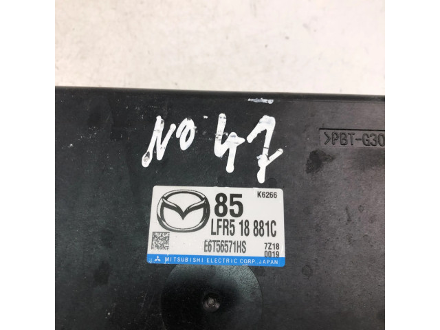 Блок управления двигателем Блок управления LFR518881C Mazda 3 II