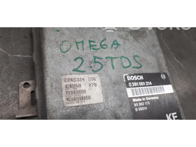 Řídící jednotka 0281001214 Opel Omega A 1992