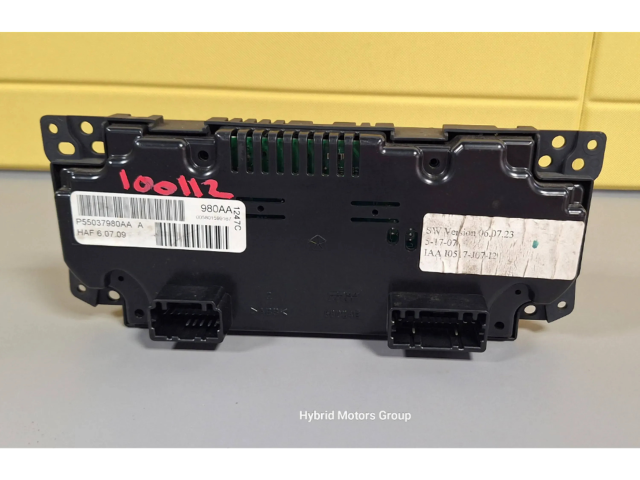 Блок управления климат-контролем P55037980AA, 005801599167   Jeep Commander