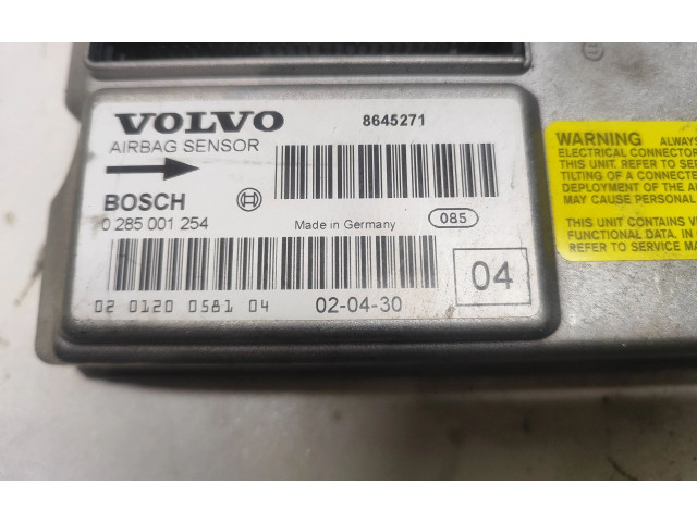 Блок подушек безопасности 0285001254, 8645271   Volvo V70