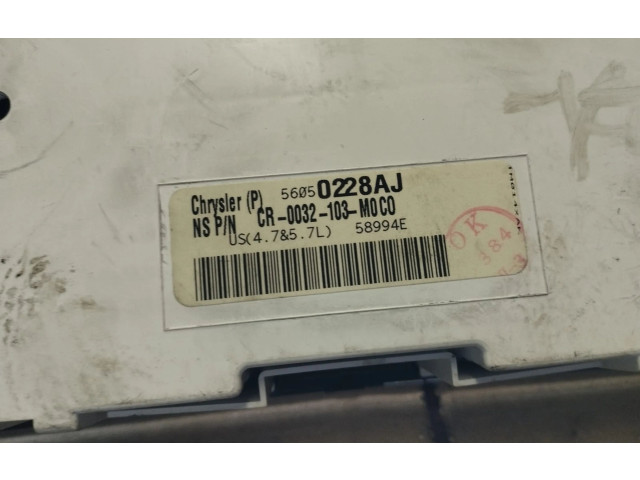 Панель приборов 56050228AJ Jeep Grand Cherokee (WK)