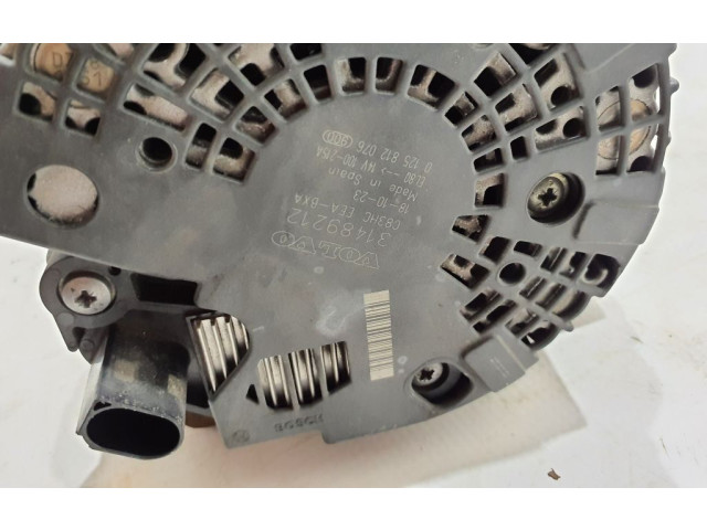 Генератор 31489212 Volvo S60