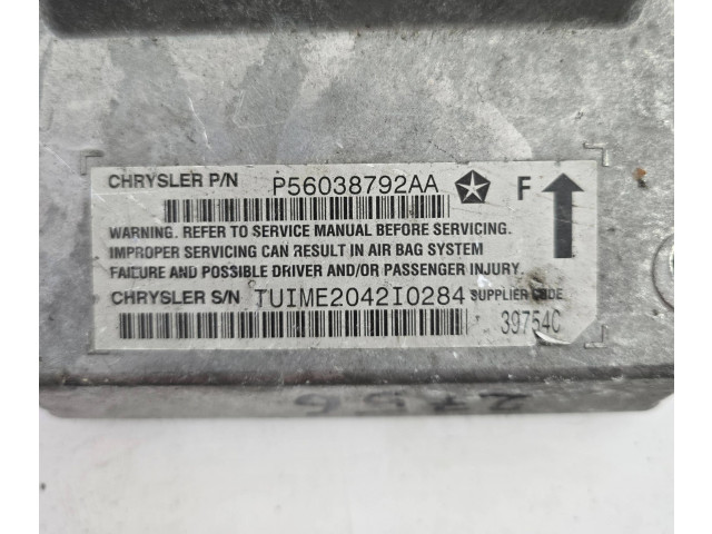 Блок подушек безопасности P56038792AA, 39754C   Jeep Grand Cherokee (WJ)