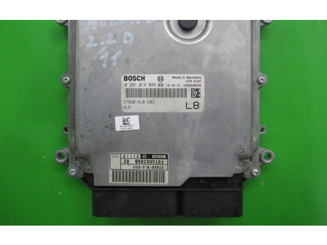 Блок управления двигателем Блок управления 37820-RL0-E03, 0281016088 Honda Accord