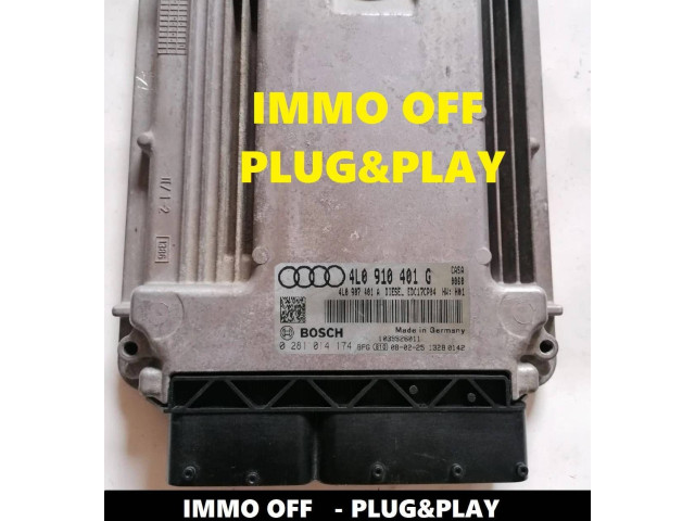 Řídící jednotka 0281014174, 4L0910401G   Audi Q7 4L 2006