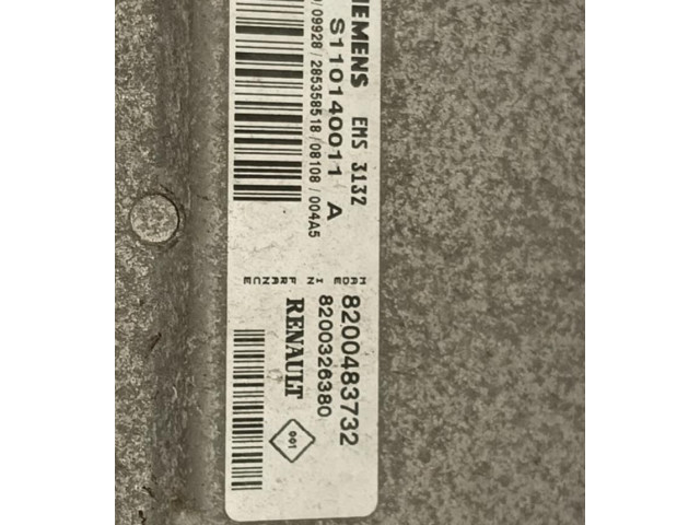 Блок управления двигателем Блок управления 8200483732   Dacia Logan I