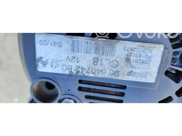 Генератор 9664074280   Peugeot 5008      