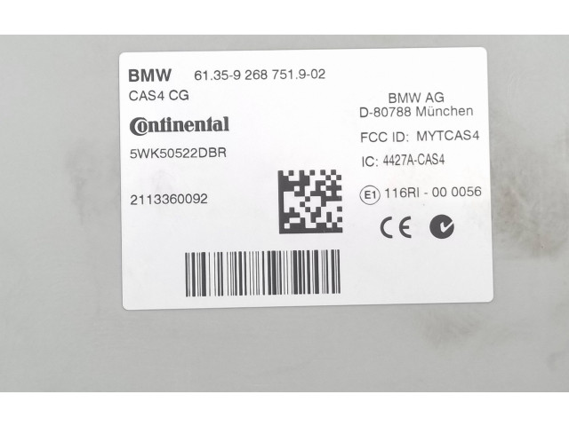 Комплект блоков управления 8518479, DDE851847901 BMW 5 F10 F11