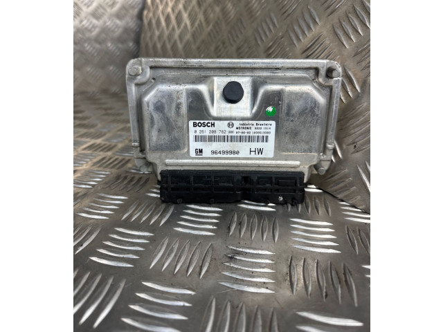 Блок управления двигателя 96499980, 1039S19389 Chevrolet Captiva