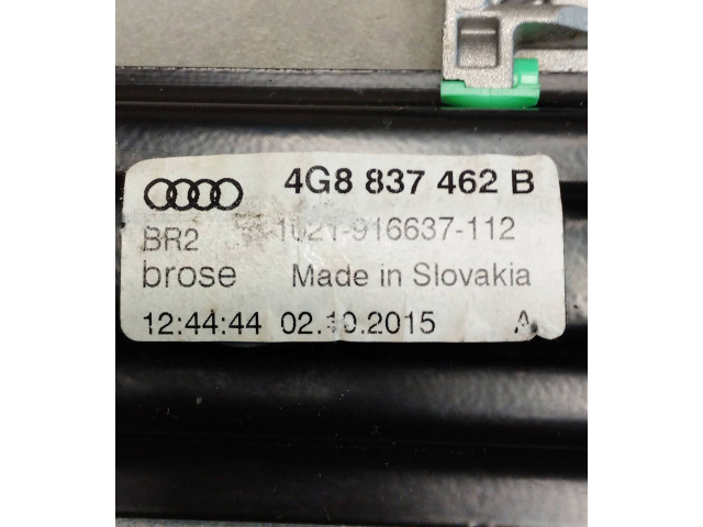 Турбина Передний комплект электрического механизма для подъема окна Audi A7 S7 4G 4G8837462B двигателя CRTD