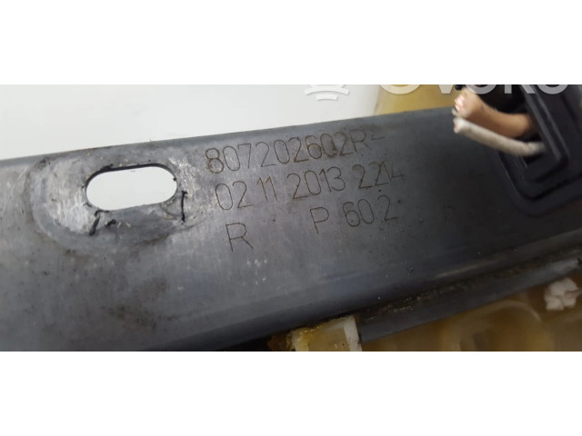 Электрический механизм для подъема окна без двигателя 807202602R, 807202602R Renault Clio IV