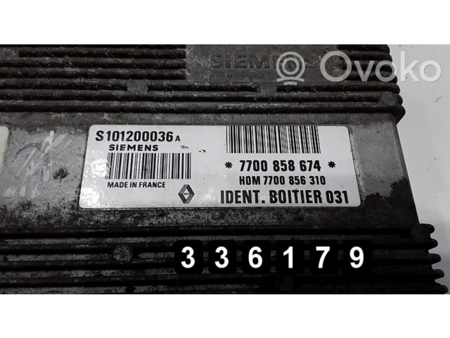 Блок управления двигателя 674   Renault Safrane