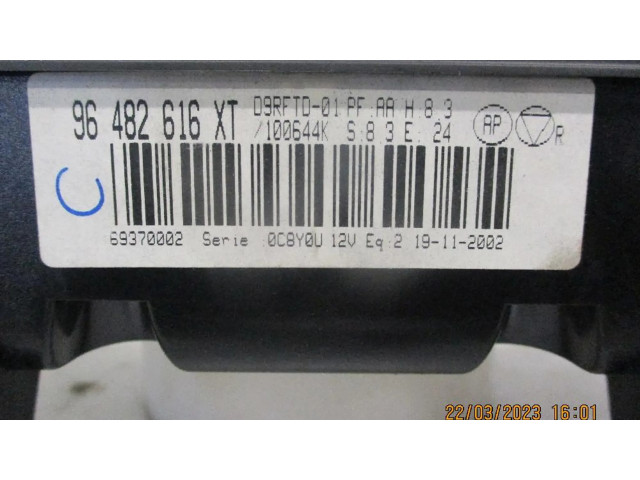 Блок управления климат-контролем 6451EZ Peugeot 406