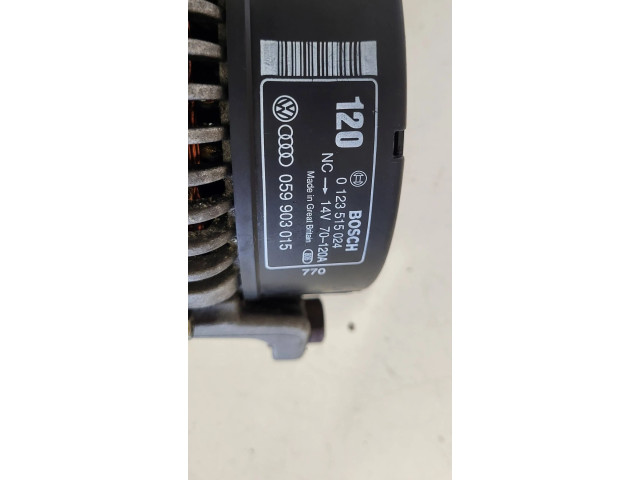 Генератор 0123515024, 9L0806690 Audi A6 S6 C5 4B