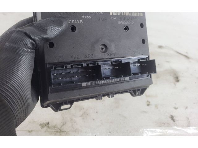 Комфортный модуль 6Q1937049B, 5WK48212 Skoda Fabia Mk1 (6Y)