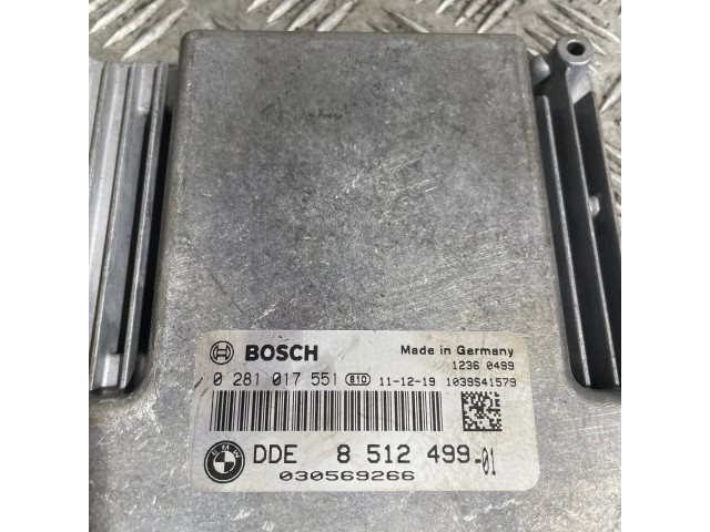 Řídící jednotka 8512499, 0281017551 BMW X1 E84 2011