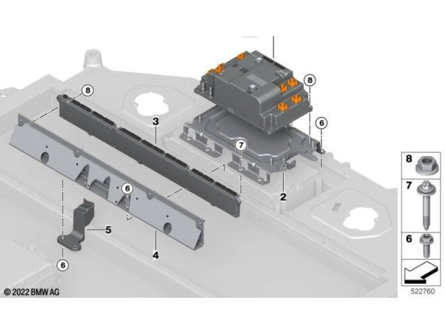 Блок управления 61278873464, 8873464   BMW iX3 G08