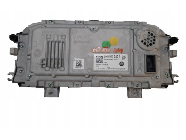 Панель приборов 5H0920340A Volkswagen Golf VIII
