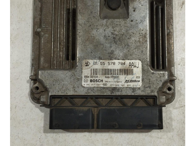 Блок управления двигателя 0281017587, 0281017587   Opel Meriva B