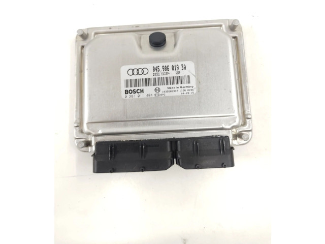 Блок управления двигателем Блок управления 045906019BA, 0281011404 Audi A2