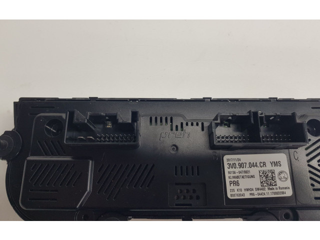 Блок управления климат-контролем 3V0907044CR, 3V0907044CR   Skoda Superb B8 (3V)