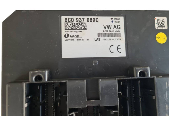 Блок комфорта 6C0937089C, 502N14F05   Skoda Rapid (NH)   