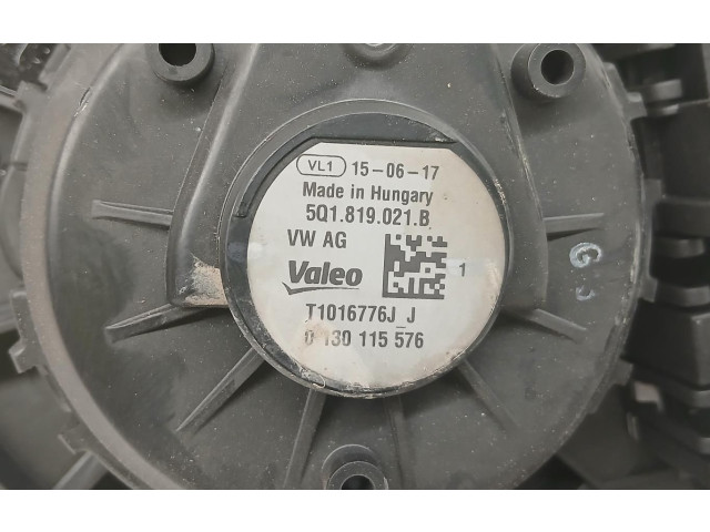 Вентилятор печки    5Q1819021B   Volkswagen Golf VII