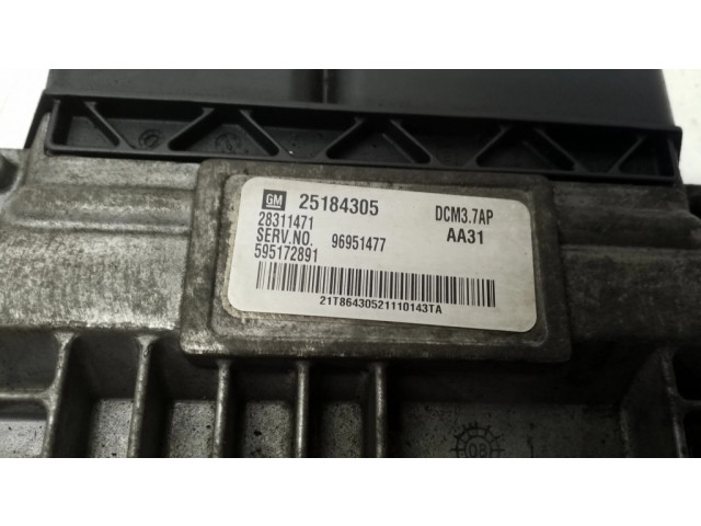 Řídící jednotka 28311471, 25184305 Chevrolet Captiva 2012