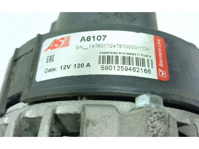Генератор 5901259462166, 120A Alfa Romeo Giulietta