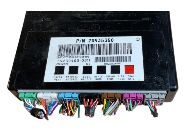 Блок комфорта 20935350, TN2324000311   Chevrolet Captiva   