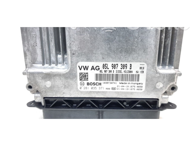 Блок управления двигателя 05L907309B Volkswagen Touran III