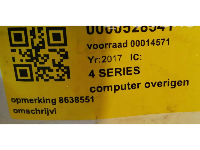 Řídící jednotka 8638551-, 8638551 BMW 1 E81 E87 2015