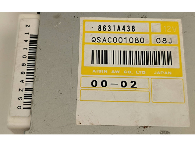 Turbodmychadlo Экран/ дисплей / маленький экран 8631A438, 0002 Mitsubishi Pajero