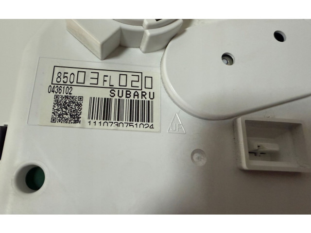 Přístrojová deska  Subaru XV I 2017 85003FL020, 85003FL020  