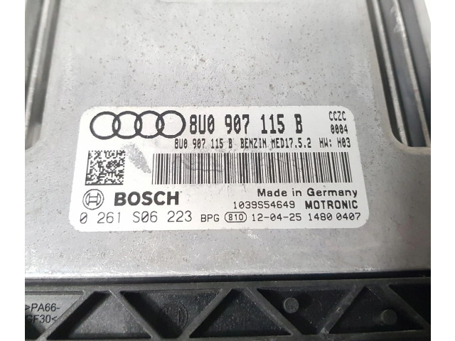 Поршень Блок управления двигателем ECU 0281001693 Audi Q3 8U