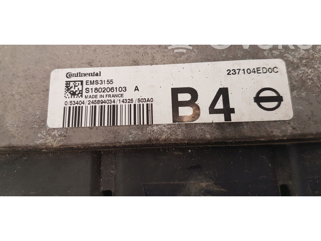 Řídící jednotka 237104ED0C, 237104ED0C   Nissan Pulsar 2014