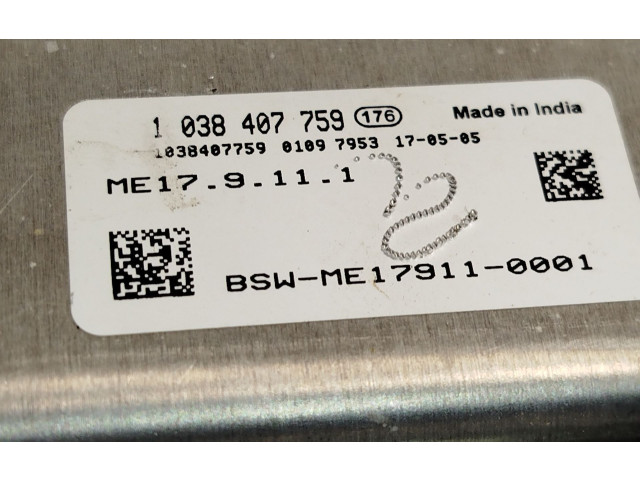 Блок управления двигателя 391992B040, 9001143231 Hyundai ix20